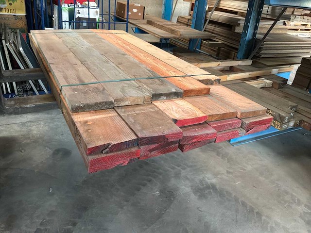 Merbeau 6/4 x19 hout nr. 84 - afbeelding 2 van  2