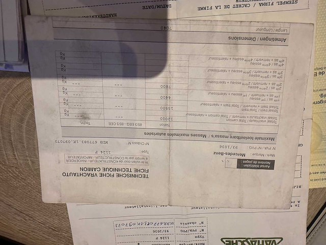 Mercedes - 1995 - 1124 - brandweerwagen - afbeelding 35 van  46