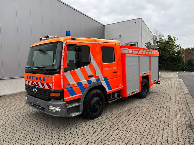 Mercedes - 2000 - atego 1325 f - brandweerwagen - afbeelding 1 van  46