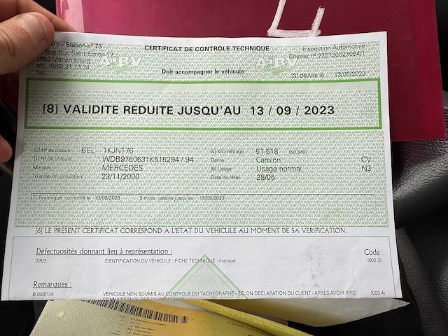 Mercedes - 2000 - atego 1325 f - brandweerwagen - afbeelding 35 van  40