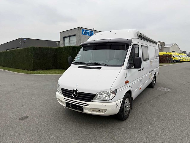 Mercedes - 2001 - sprinter - mobilhome - personenauto - afbeelding 45 van  50