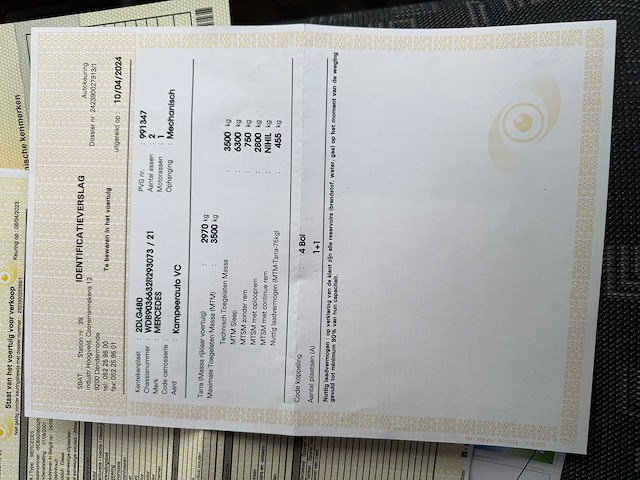 Mercedes - 2001 - sprinter - mobilhome - personenauto - afbeelding 27 van  50