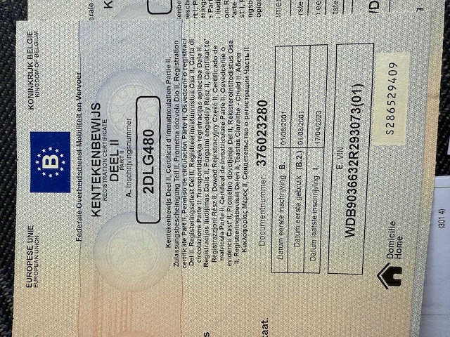 Mercedes - 2001 - sprinter - mobilhome - personenauto - afbeelding 29 van  50