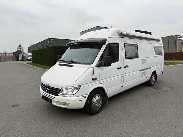Mercedes - 2001 - sprinter - mobilhome - personenauto - afbeelding 17 van  34