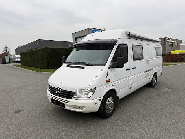 Mercedes - 2001 - sprinter - mobilhome - personenauto - afbeelding 23 van  34