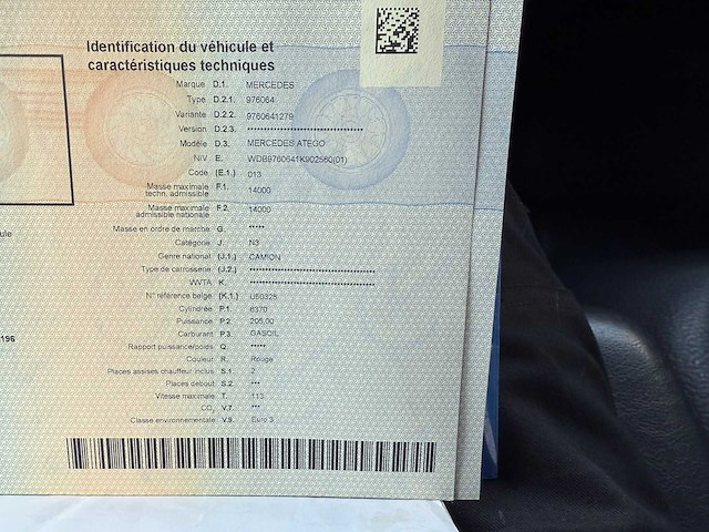 Mercedes - 2004 - atego 1428 f/4x2 - brandweerwagen - afbeelding 38 van  44