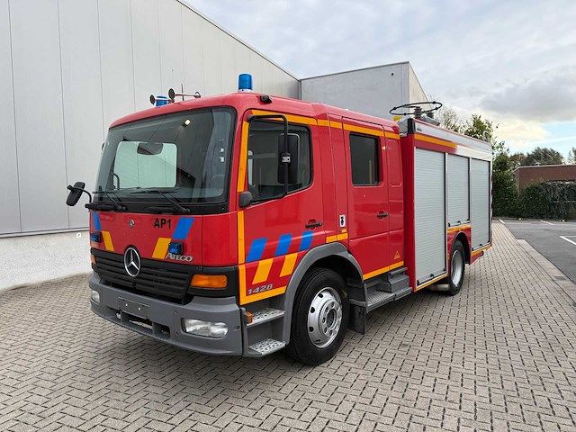 Mercedes - 2004 - atego 1428 f/4x2 - brandweerwagen - afbeelding 12 van  43