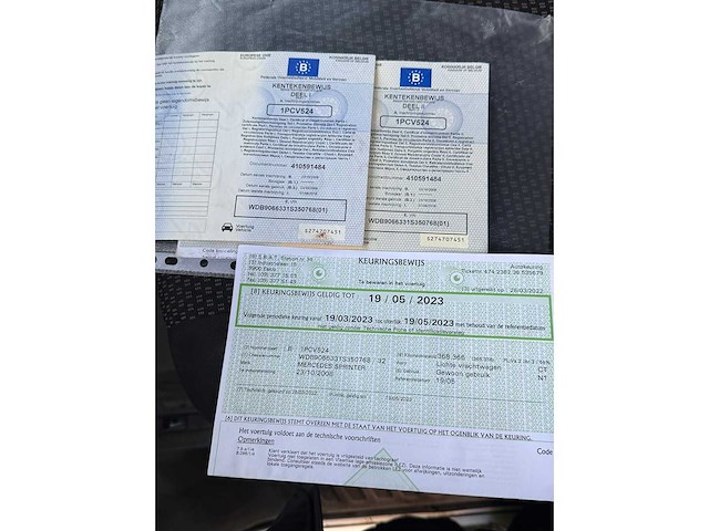 Mercedes - 2008 - sprinter - - personenauto - afbeelding 29 van  40