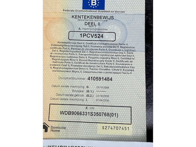 Mercedes - 2008 - sprinter - - personenauto - afbeelding 19 van  40