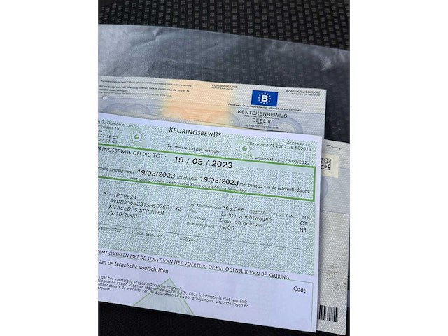 Mercedes - 2008 - sprinter - - personenauto - afbeelding 33 van  38