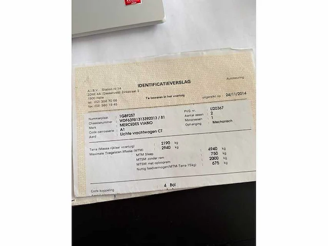 Mercedes - 2008 - viano - lichte vracht - personenauto - afbeelding 26 van  27