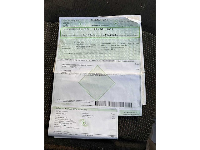 Mercedes - 2010 - sprinter - 313 - personenauto - afbeelding 16 van  30