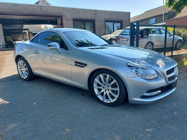 Mercedes - 2012 - slk 350 - roadster/cabrio - personenauto - afbeelding 1 van  37
