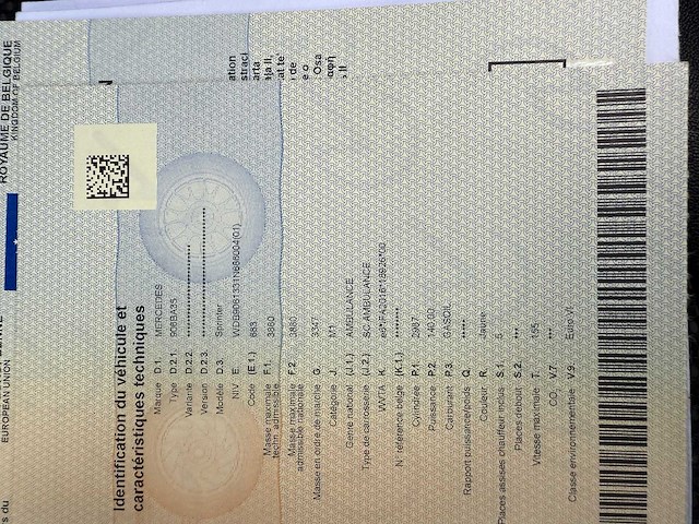 Mercedes - 2016 - sprinter - ambulance - afbeelding 29 van  36