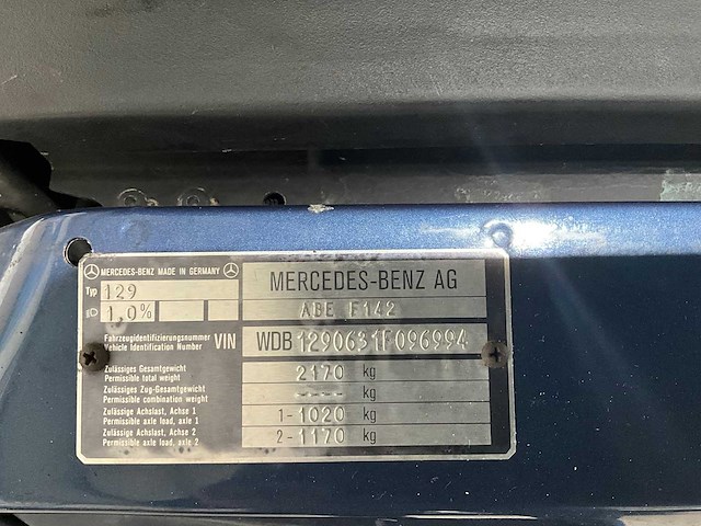 Mercedes - 300 sl - cabriolet - vintage auto's > 15 - afbeelding 22 van  31