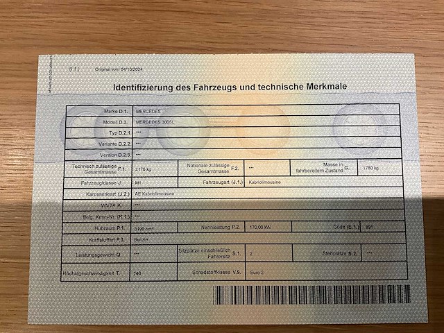 Mercedes - 300 sl - cabriolet - vintage auto's > 15 - afbeelding 25 van  31