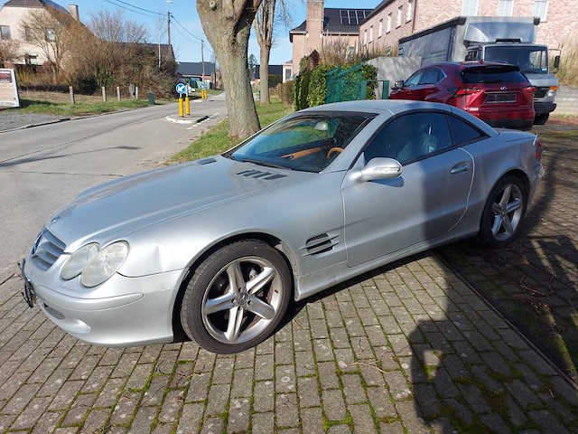 Mercedes - 350 sl - cabrio - roadster - youngtimer > 15 - afbeelding 28 van  39