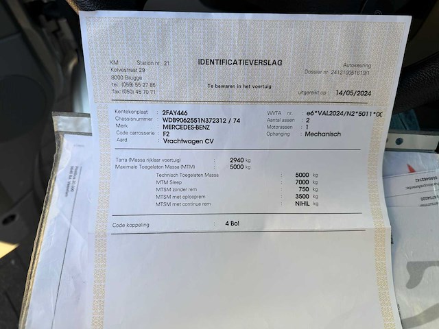 Mercedes - 518 cdi - truck - 2008 - afbeelding 4 van  18