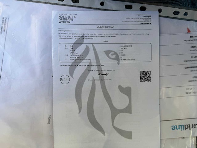 Mercedes - 518 cdi - truck - 2008 - afbeelding 7 van  18