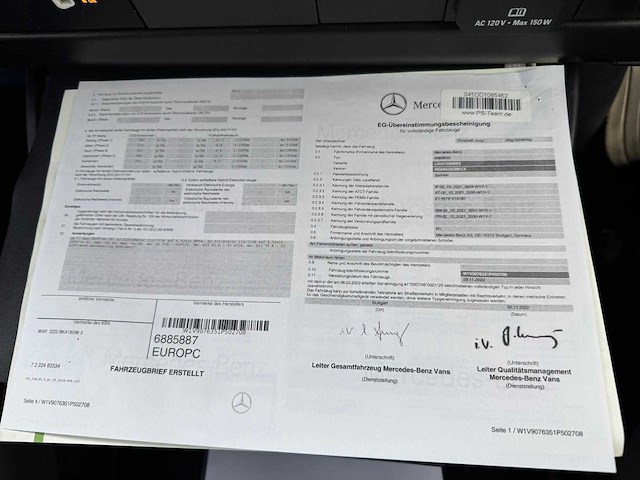 Mercedes - sprinter - 2022 - van - afbeelding 11 van  21