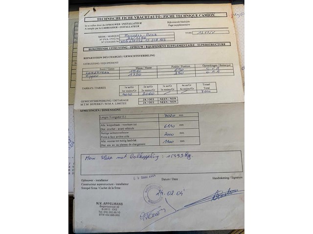 Mercedes - truck - afbeelding 8 van  22