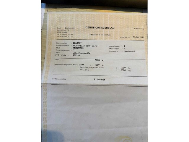 Mercedes - truck - afbeelding 9 van  22