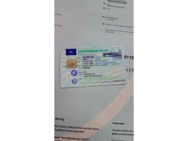 Mercedes 180c, 1995 - afbeelding 44 van  49