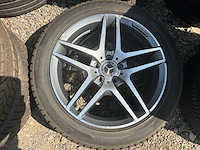 Mercedes 19 inch set van 4 banden voor mercedes amg origineel + velgen met sensoren - afbeelding 3 van  12