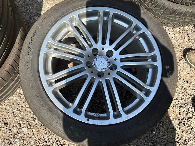 Mercedes 19 inch set van 4 banden voor mercedes originele + velgen met tweedimensionale sensoren - afbeelding 11 van  13