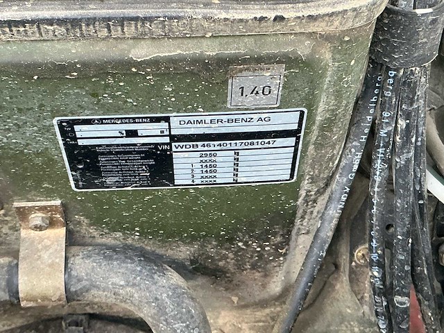 Mercedes 250 gd wolf oldtimer - afbeelding 12 van  30