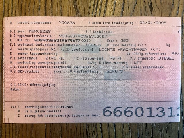Mercedes 313cdi sprinter (7 plaatsen!) - afbeelding 7 van  30
