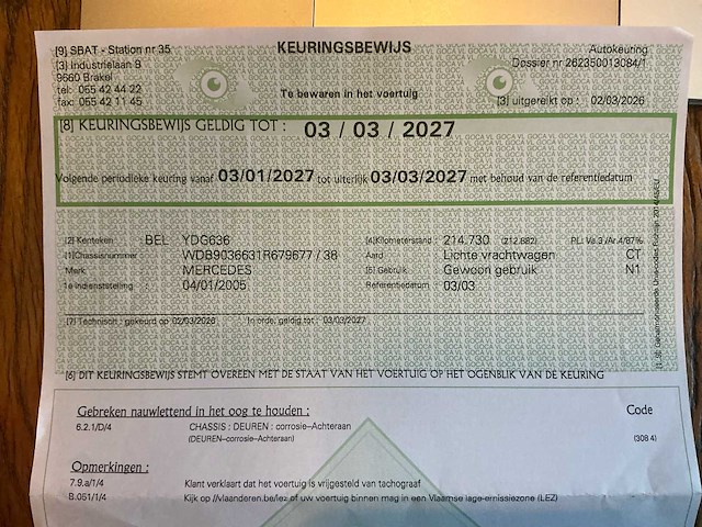 Mercedes 313cdi sprinter (7 plaatsen!) - afbeelding 8 van  30