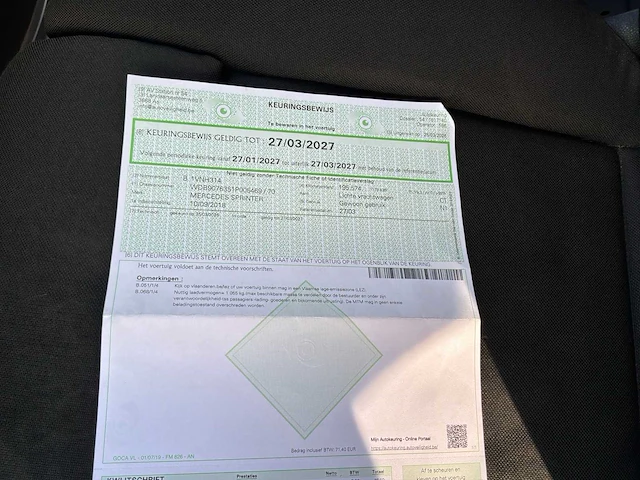 Mercedes 314cdi sprinter bedrijfswagen - afbeelding 24 van  65