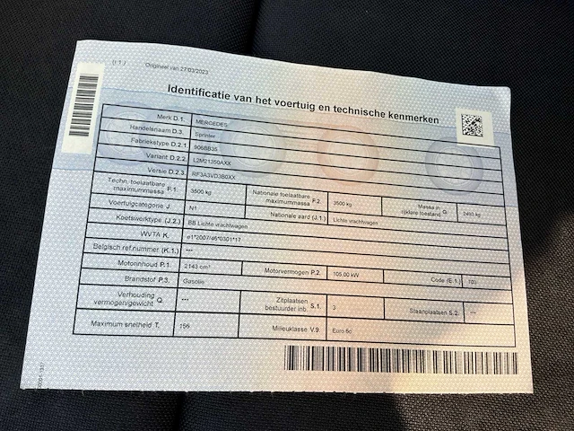 Mercedes 314cdi sprinter bedrijfswagen - afbeelding 26 van  65