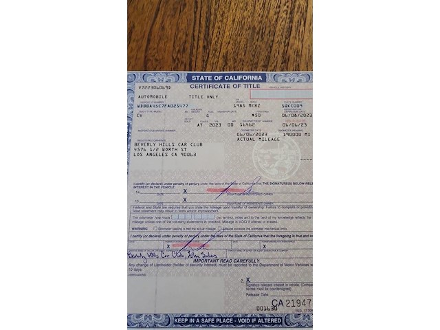 Mercedes 380sl, 1985 - afbeelding 47 van  51