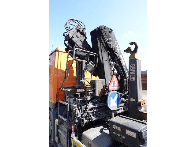 Mercedes actros + kraan hiab - afbeelding 22 van  25