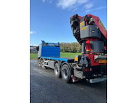 Mercedes actros v8 8x4 met palfinger kraan pk78002 + jib - afbeelding 23 van  79