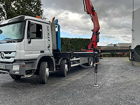 Mercedes actros v8 8x4 met palfinger kraan pk78002 + jib - afbeelding 41 van  79