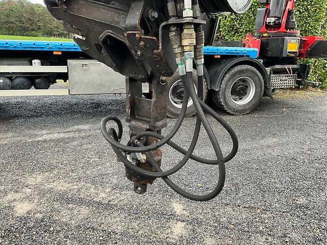 Mercedes actros v8 8x4 met palfinger kraan pk78002 + jib - afbeelding 44 van  79