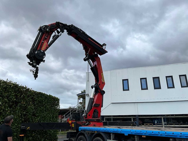 Mercedes actros v8 8x4 met palfinger kraan pk78002 + jib - afbeelding 30 van  52