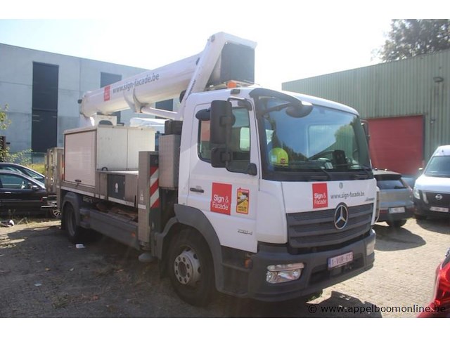 Mercedes atego, 1e insch 06/03/2019, 211352km, 210kw, diesel, 2, mtm 13500kg, tarra 11670kg, wdb96700610296115, keuring tot 11/03/2027, insch. deel i en ii, coc en identificatieverslag, hoogwerker ruthmann steiger t285.3 hv12, bouwjaar 2019 - afbeelding 12 van  21