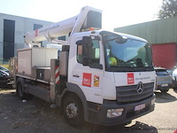 Mercedes atego, 1e insch 06/03/2019, 211352km, 210kw, diesel, 2, mtm 13500kg, tarra 11670kg, wdb96700610296115, keuring tot 11/03/2027, insch. deel i en ii, coc en identificatieverslag, hoogwerker ruthmann steiger t285.3 hv12, bouwjaar 2019 - afbeelding 12 van  21