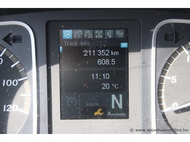Mercedes atego, 1e insch 06/03/2019, 211352km, 210kw, diesel, 2, mtm 13500kg, tarra 11670kg, wdb96700610296115, keuring tot 11/03/2027, insch. deel i en ii, coc en identificatieverslag, hoogwerker ruthmann steiger t285.3 hv12, bouwjaar 2019 - afbeelding 19 van  21