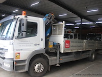Mercedes atego, chassisnummer wdb9702781l545814, eerste inschrijving 28/03/2011, 362381 vlgs ltst keuring, 210 kw, 6.374cm³, diesel, manueel, vrachtwagen, euro 5, mtm 16.000kg,tarra 8.500kg, keuring geldig tot 29/05/2027