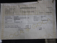 Mercedes atego, eerste inschrijving 14/06/2002, diesel, manueel, mtm 11.990 kg, tarragewicht 8.200 kg, 524 450km vlgs ltst keuring, open laadbak, chassisnummer wdb9702581k750467, keuring geldig tot 17/06/2027 - afbeelding 7 van  19