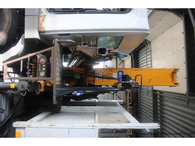Mercedes atego, eerste inschrijving 14/06/2002, diesel, manueel, mtm 11.990 kg, tarragewicht 8.200 kg, 524 450km vlgs ltst keuring, open laadbak, chassisnummer wdb9702581k750467, keuring geldig tot 17/06/2027 - afbeelding 17 van  19