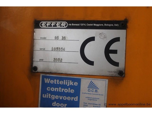Mercedes atego, eerste inschrijving 14/06/2002, diesel, manueel, mtm 11.990 kg, tarragewicht 8.200 kg, 524 450km vlgs ltst keuring, open laadbak, chassisnummer wdb9702581k750467, keuring geldig tot 17/06/2027 - afbeelding 18 van  19