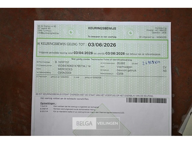 Mercedes autopomp vrachtwagen - afbeelding 27 van  42