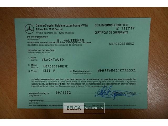 Mercedes autopomp vrachtwagen - afbeelding 15 van  32