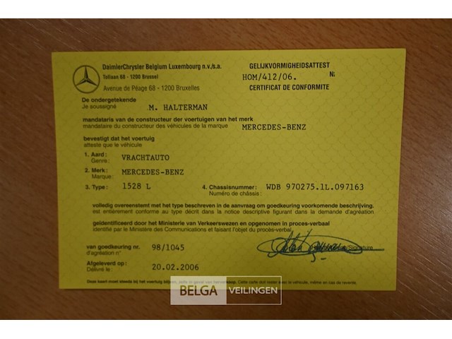 Mercedes autopomp vrachtwagen - afbeelding 24 van  39